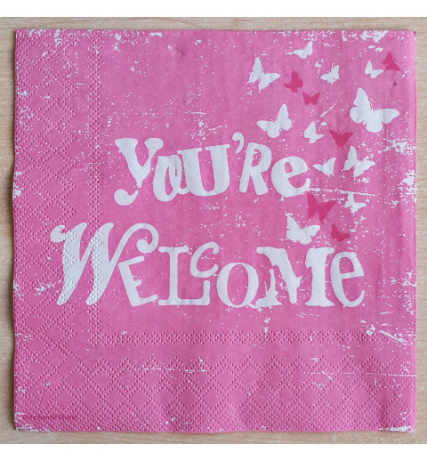 Servietten You're pink