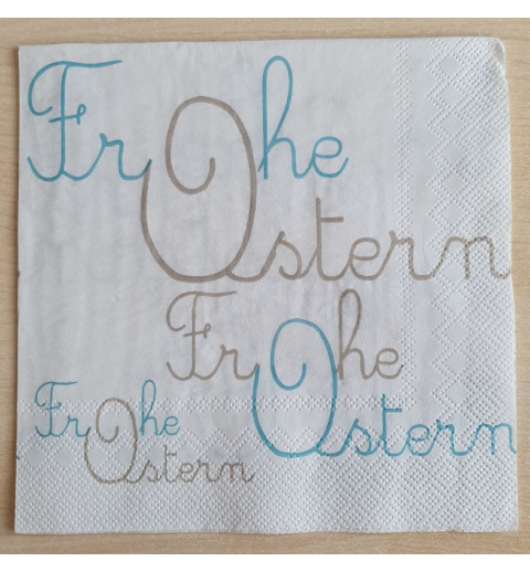 Servietten Frohe Ostern