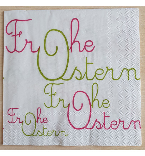 Servietten Frohe Ostern