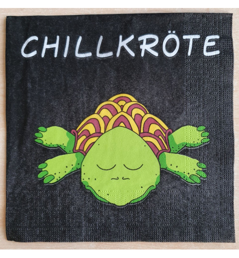 Servietten Chill Kröte