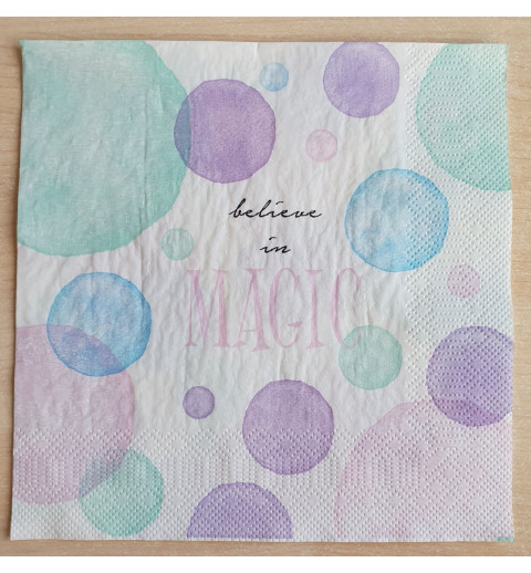 Servietten believe in Magic