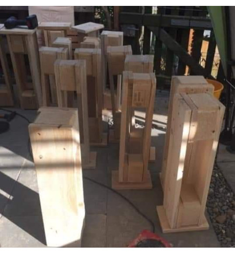 Paletten-Pfosten-Workshop