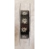 Dekoband Edelweiss schwarz