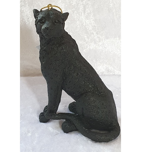 Gepard Polyresin schwarz
