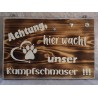 Schild  Kampfschmuser