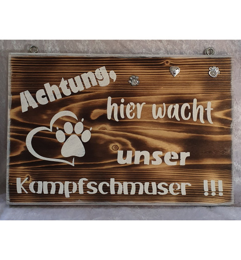 Schild  Kampfschmuser
