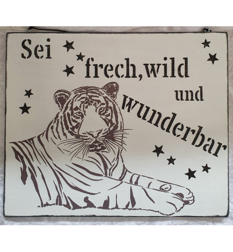 Schild gestalten