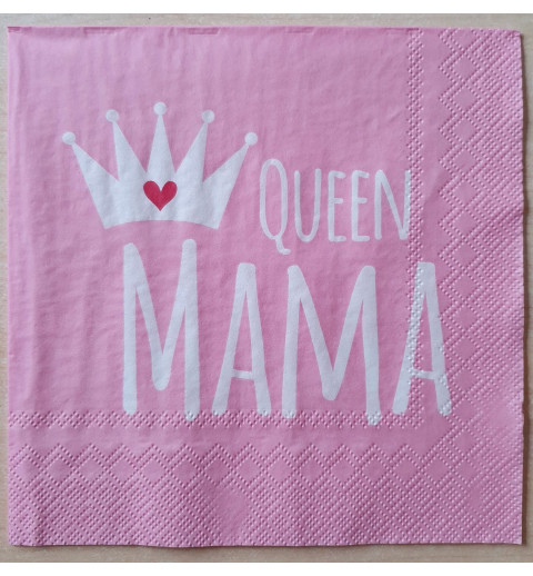 Servietten Queen Mama