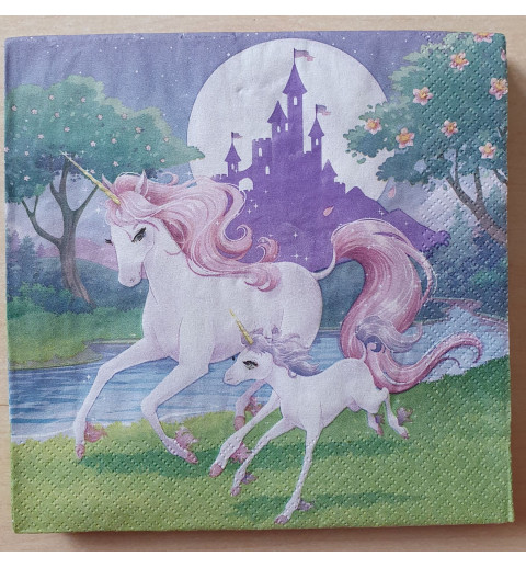 Servietten Einhorn