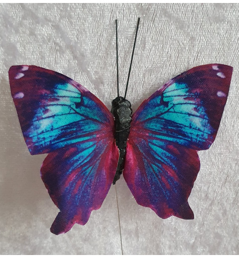 Schmetterling violette/türkis