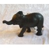 Elefant schwarz Polyresin