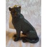 Gepard schwarz Polyresin