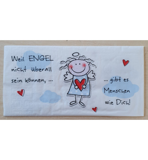 Servietten Weil Engel...