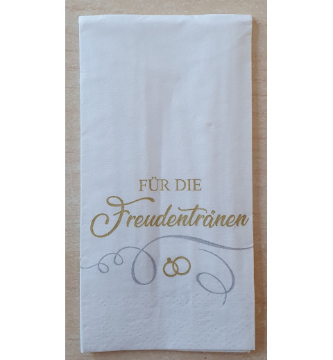 Taschentücher Freudentränen