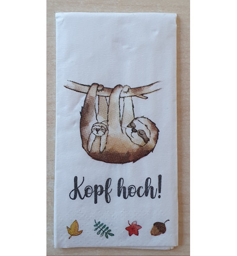 Taschentücher Kopf hoch