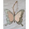 Metall Schmetterling rosa