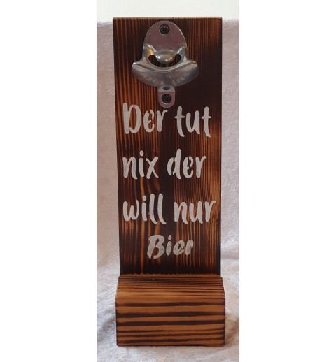 Getränkeöffner Holz