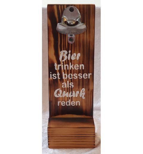 Getränkeöffner Holz