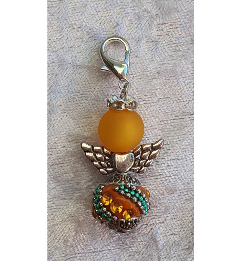 Kashmiriperlen Engel orange