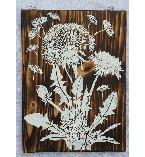 Schild Pusteblume