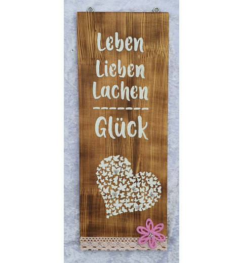 Schild Glück