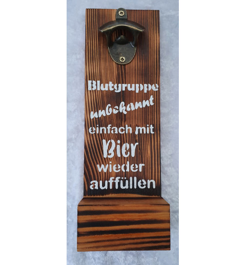 Getränkeöffner Holz