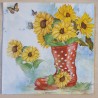 Serviette Sonnenblumen