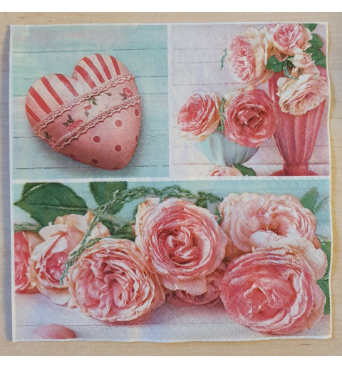 Serviette Rosen