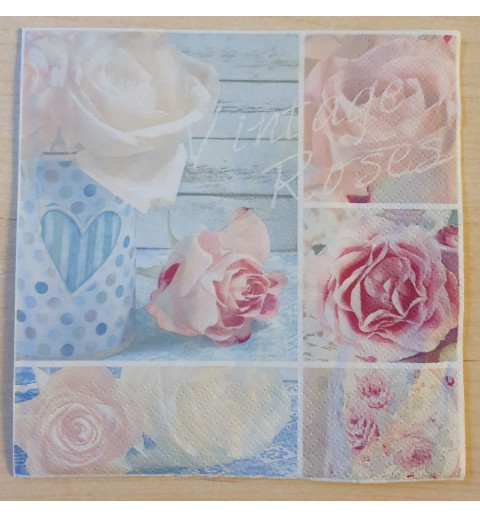 Serviette Rosen