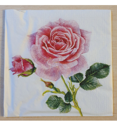 Serviette Rose