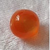 Kunststoffperlen glänzend orange