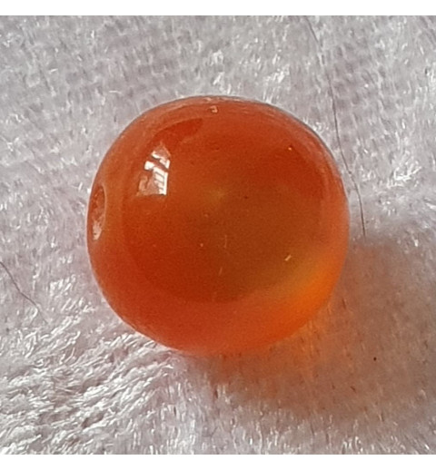 Kunststoffperlen glänzend orange