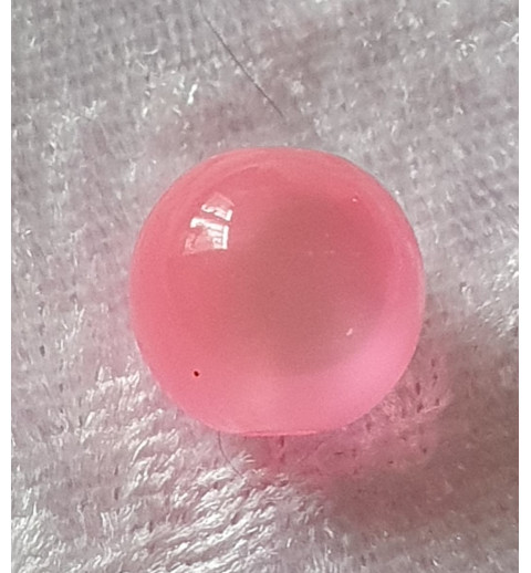 Kunststoffperlen glänzend rosa