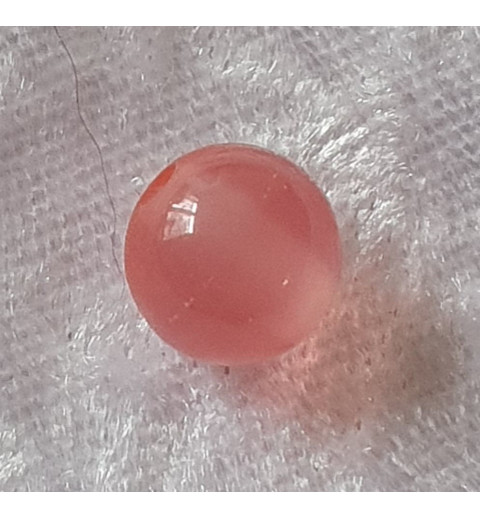 Kunststoffperlen glänzend rosa