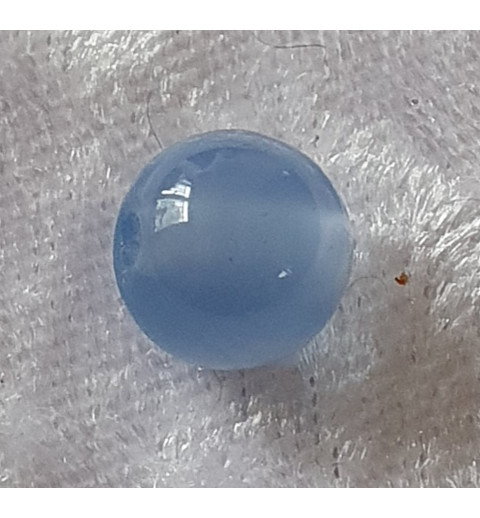 Kunststoffperlen glänzend hellblau