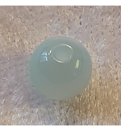 Kunststoffperlen glänzend mint