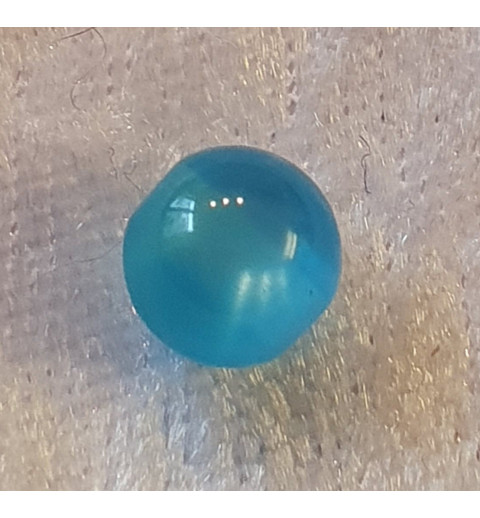 Kunststoffperlen glänzend türkis