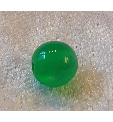 Kunststoffperlen glänzend grün