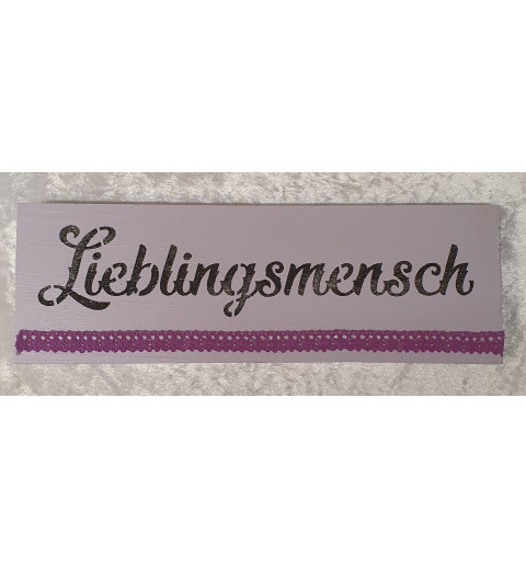 Schild Lieblingsmensch