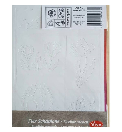 Schablone Selbstklebend Ostern 1