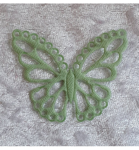 Schmetterling aus Stoff mint