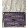 Schild Hinfallen....