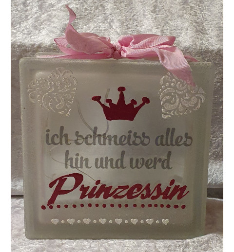 Glasbaustein mit Beleuchtung