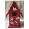 Vogelhäuschen Nespressokapseln pink