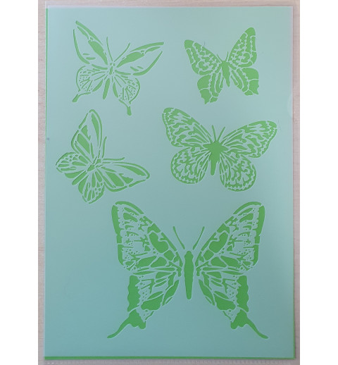 Schablone Schmetterling