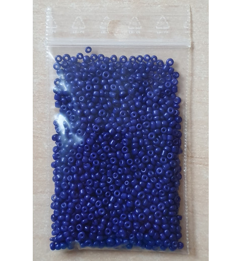 Rocailles royalblau