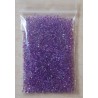 Rocailles neon violette