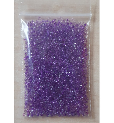 Rocailles neon violette