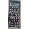 Schablone Selbstklebend Buchstaben