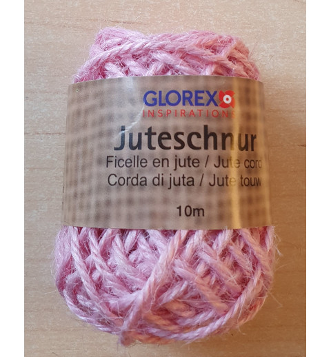 Juteschnur rosa